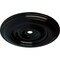 Ekena Millwork Classic Ceiling Medallion (Fits Canopies up to 8 1/4"), 44 1/2"OD x 4"ID x 4 "P, Black Pearl CM44CLBPS - alternate 2